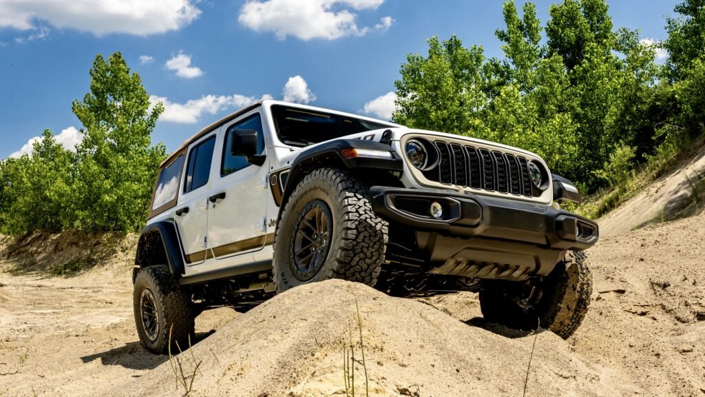 KingOfMopar1's tweet photo. 2027 Jeep Wrangler Laredo

Orders for the 2027 Jeep Wrangler Laredo are scheduled to open later this month.

Jeep says the Laredo will carry a starting MSRP only $1,995 higher than a Wrangler Willys equipped with the Xtreme 35 Tire Package. 

The 2027 Jeep Wrangler Laredo is based on the capable Wrangler Willys, with the Xtreme 35 Package included as standard equipment.

That package adds 35-inch BFGoodrich KO2 all-terrain tires, bronze beadlock-capable wheels and a 1-inch factory suspension lift. The larger tires and additional height improve ground clearance while giving the Laredo a more aggressive stance without requiring owners to immediately turn to the aftermarket.

Jeep will offer the Laredo in both two-door and four-door configurations, giving buyers a choice between the traditional short-wheelbase Wrangler and the more family-friendly four-door model.