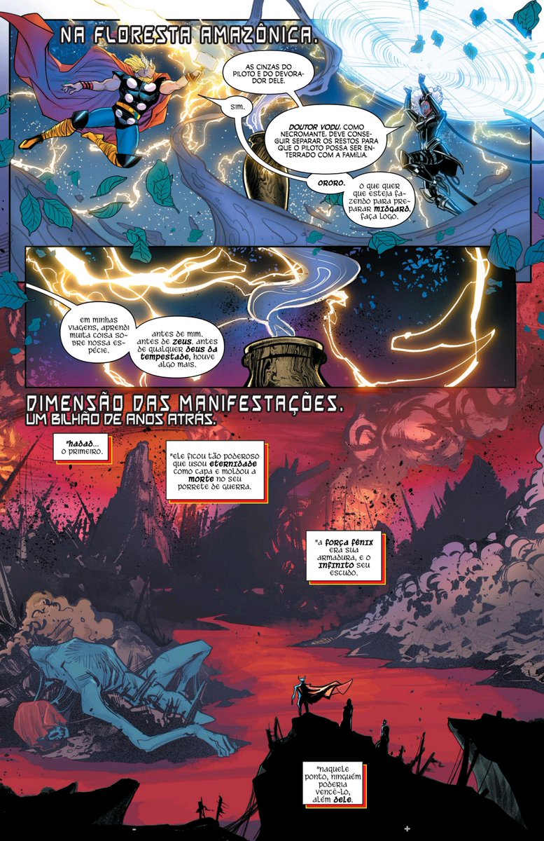 stormadm's tweet photo. DEUSA DA TEMPESTADE 

Ororo não é apenas uma mutante no universo Marvel. Assim como Thor, Zeus e Hadad, ela também faz parte da espécie dos Deuses da Tempestade, seres criados pela personificação do próprio Universo para servirem ao propósito cósmico da ordem universal. https://t.co/kLlUgeH0lK