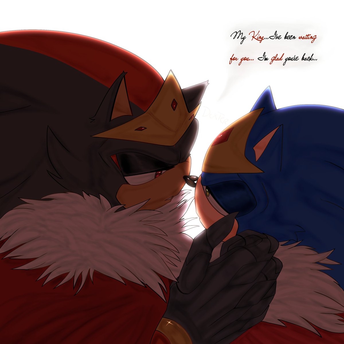 DCaptain64's tweet photo. "My Dear King...YOU'RE Back..."

YESH OLD KING × NEW KING!!!!😩🔥

#sonadow #lansoni #SonicTheHedgehog #ShadowTheHedgehog https://t.co/bDVGa2Wlw9