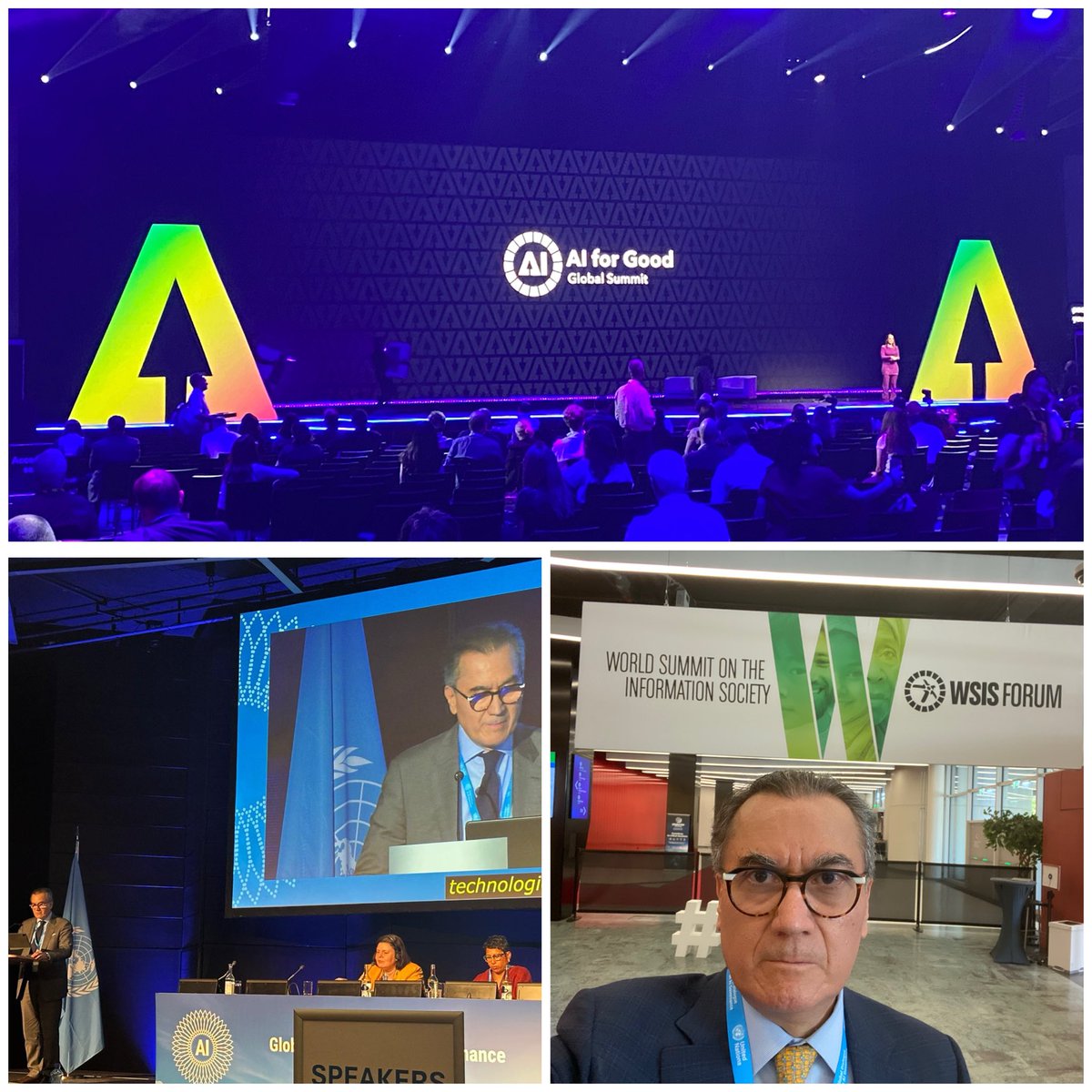 ucanchola's tweet photo. 6-10 julio semana digital. #México estuvo presente en #DiálogoGlobalIA #ONU, #AI4Good & #WSIS. Reuniones propicias para participar activamente en los debates, posicionar a 🇲🇽 y #Latinoamérica y #ElCaribe y fomentar el diálogo y alianzas. 1/3 https://t.co/j7sWhO8hMT
