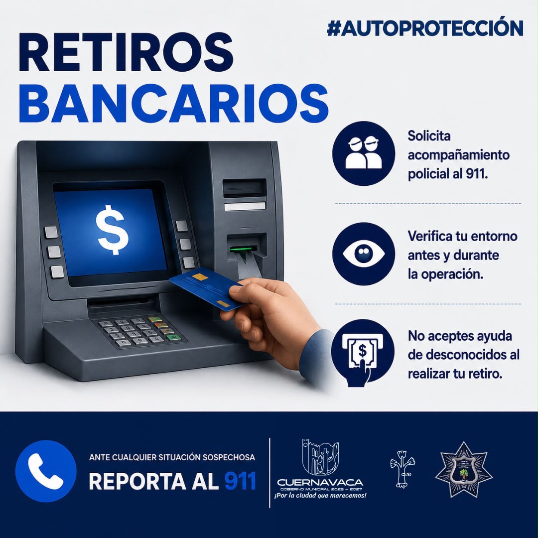 24_morelos's tweet photo. SEPRAC CUERNAVACA LANZA RECOMENDACIONES DE SEGURIDAD

Con el firme objetivo de fortalecer la seguridad y consolidar la cultura de la prevención en la capital morelense, la Secretaría de Protección y Auxilio Ciudadano (#Seprac-#Cuernavaca) de Cuernavaca lanzó una serie de recomendaciones de autoprotección orientadas a salvaguardar la integridad y el patrimonio de las familias.