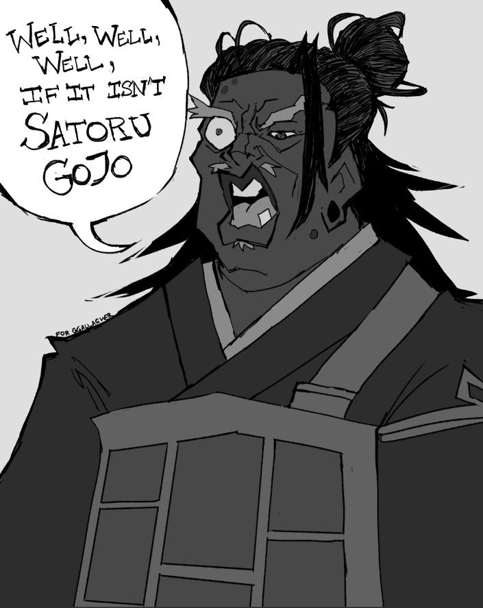 GENCZILLA's tweet photo. Geto Ruckus Sketch https://t.co/ebKeiXbDWY