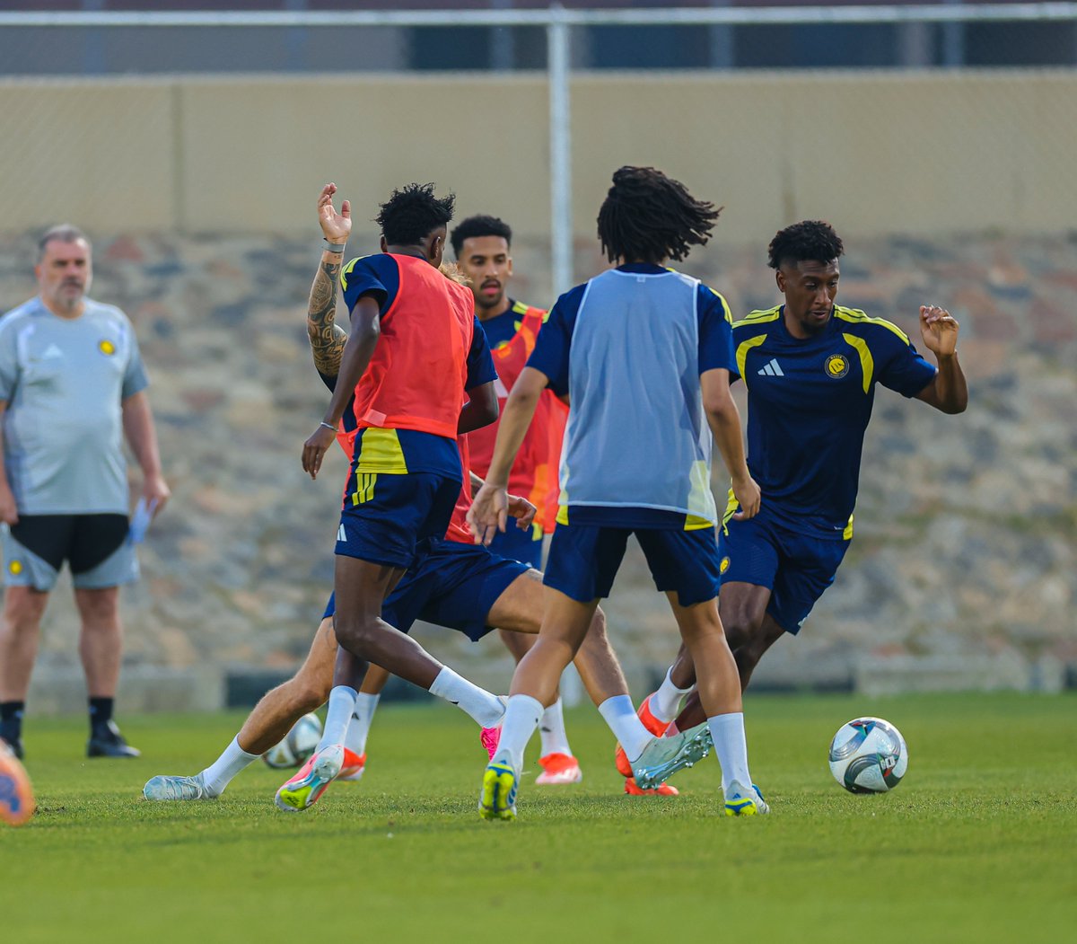 AlNassrFC's tweet photo. تدريـبٌ مسائـي في يومنا الأول ✅ https://t.co/V5j3IbGLKp