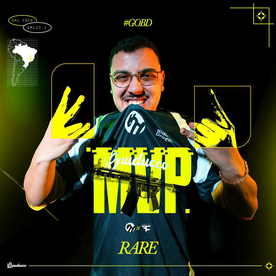 blackdragonsBR's tweet photo. @R4refps encerra o Split 1 em grande estilo, comandando o time com mais uma atuação de alto nível e garantindo o MVP da nossa última rodada.

Vitória importante, desempenho coletivo consistente e o reconhecimento individual para quem fez a diferença nos momentos decisivos. https://t.co/hCNVGKrkMp