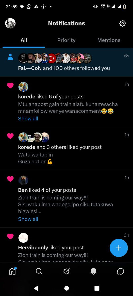 Omarehudson97's tweet photo. Guza nation,a big thank you!!
Over 300 followers gained in 2days https://t.co/B62YgqTGem