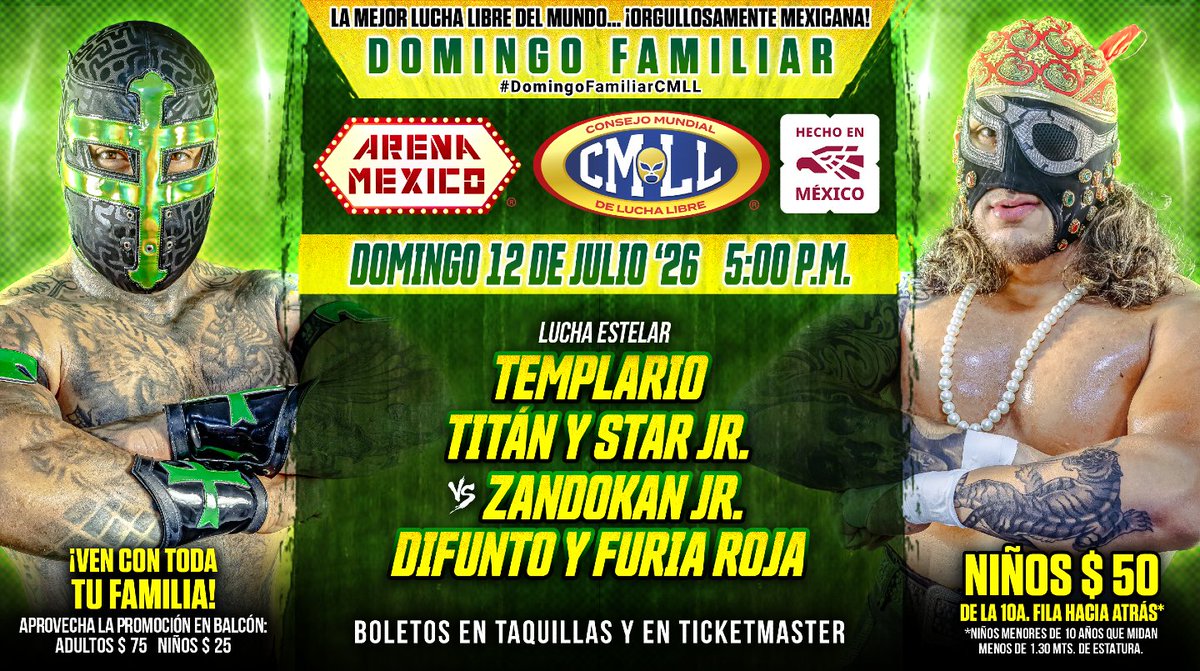 Lucha Libre CMLL tweet media