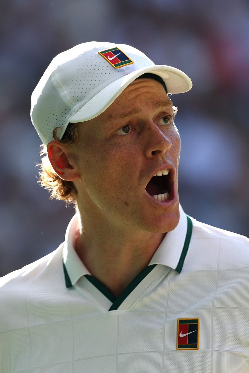 AugustoDem48077's tweet photo. Sinner sigue escalando. Es ahora, bicampeón de Wimbledon. 

5 Grand Slams ya. 
Solo le falta Roland Garros. https://t.co/YrEwKzH1UD