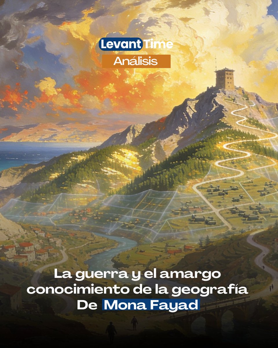 levanttime_espt's tweet photo. 🖋️ Mona Fayad

🇪🇸 La guerra redefine nuestra geografía interior.
https://t.co/HDgI4RumIE

🇵🇹 A guerra redesenha nossa geografia interior.
https://t.co/D3B2d1QoR4

#LevantTime #Líbano #Geopolítica #Guerra #Análisis https://t.co/iO8z4sC8AR