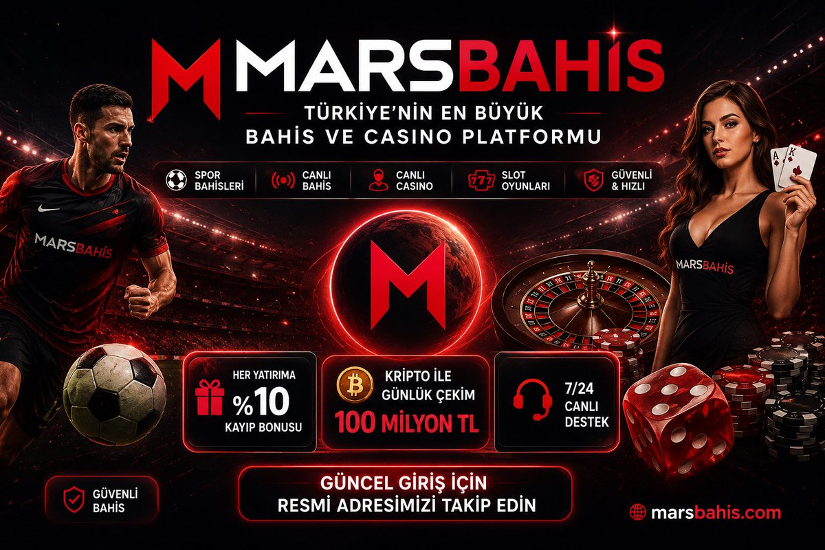 wikispors's tweet photo. 🚀 Marsbahis Resmi X Hesabı
⚽ Spor Bahisleri • 🎰 Casino • 🎲 Canlı Casino
Güncel giriş adresi, kampanyalar ve resmi duyurular için bizi takip edin.
#Marsbahis https://t.co/aqNJIwBilH