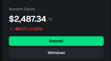 UnperfectTrador's tweet photo. Currently challenging myself solo. I'm doing a 2k to 10k. Taking the opportunity to do it on @risextrade  https://t.co/qrBd6HiYFS

My deposit on 06/22: $1,700 
Today 07/12: $2,487 https://t.co/6c5LkPpXN6