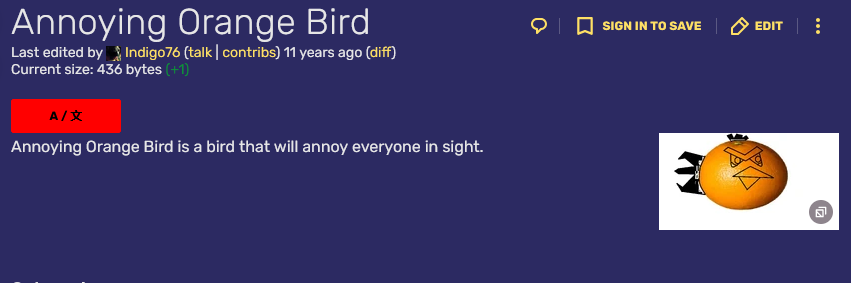 EggplantMan1107's tweet photo. angry birds fanon wiki https://t.co/e9stxXEFhJ