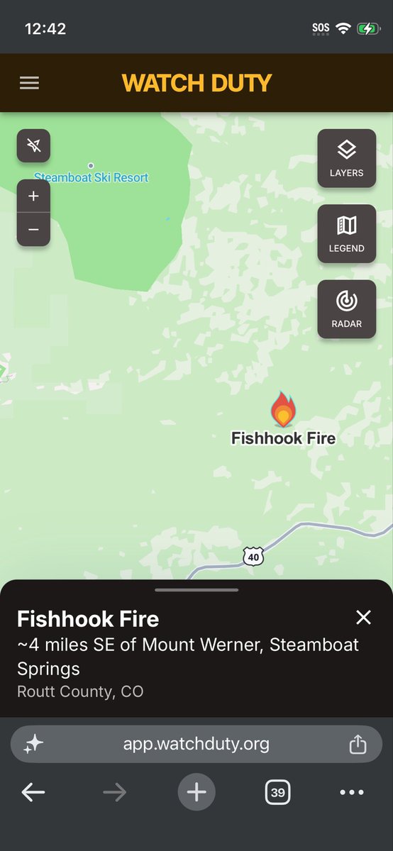 IGLIVISION's tweet photo. #steamboat #rabbitears #fishhookfire
https://t.co/wkgAfr2e7G
This is incredibly sad 😢 news 📰 but @skisteamboat is less than 5 miles away from this fire that just broke out on the continental divide here in Colorado…!
We are beyond red alert here.. Send in reinforcements!! https://t.co/2MfVcGRkHl