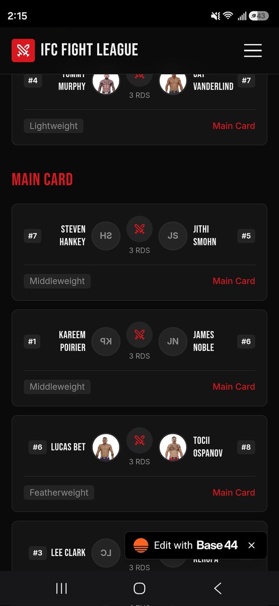 James_Noble_IFC's tweet photo. Well i have got my wish. Belgium is gonna be a great night for @RRMgym !. Can't wait to get back in there and put myself at the top of the division.  see you soon kareem. https://t.co/YNTfYURQum