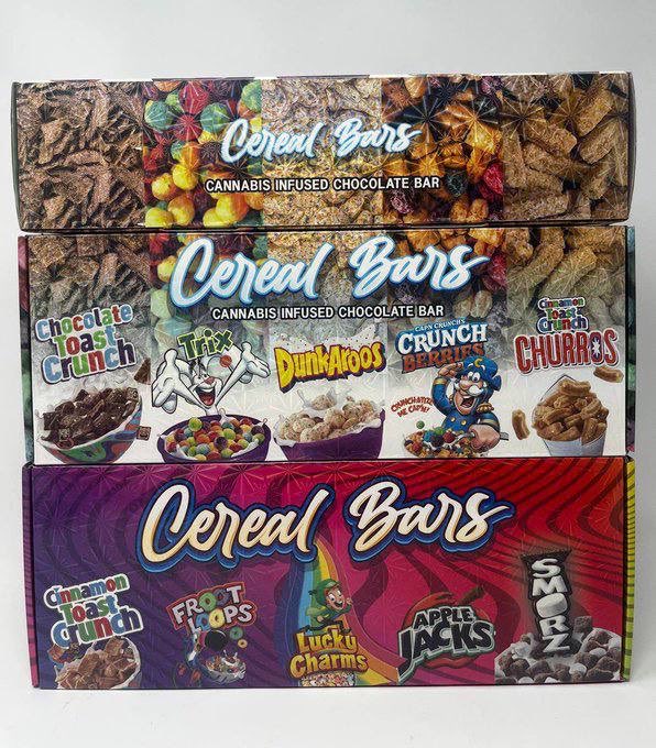 Kashzazabv's tweet photo. CEREAL 600 MG EDIBLES 
FLAVORS AVAILABLE 
BULK ANY AMOUNT 
BEATING ALL TAGS
#Stornerfam https://t.co/x8Qe5tLQv2
