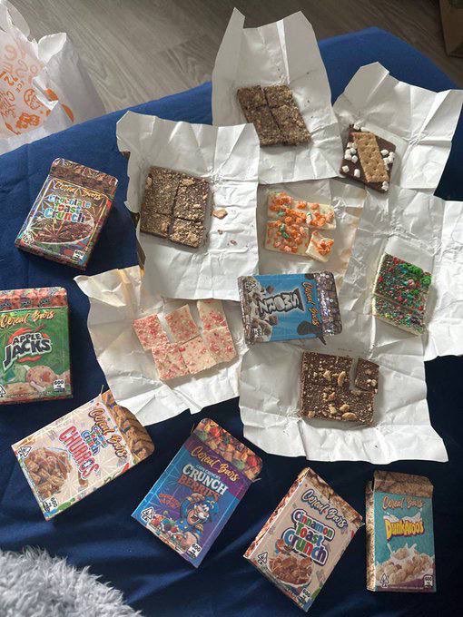 Kashzazabv's tweet photo. CEREAL 600 MG EDIBLES 
FLAVORS AVAILABLE 
BULK ANY AMOUNT 
BEATING ALL TAGS
#Stornerfam https://t.co/x8Qe5tLQv2