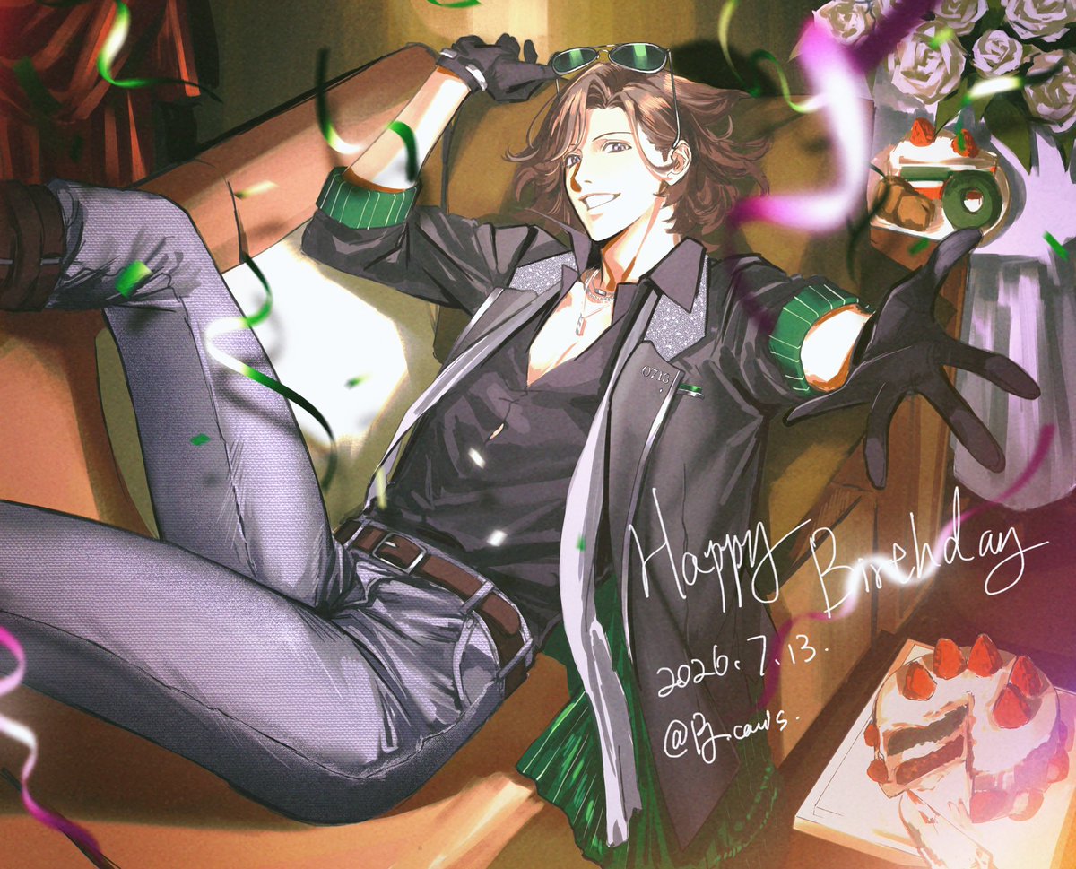 PJcomis's tweet photo. お誕生日おめでとう🍀
これからもずっと幸せでありますように💚

 #utapri_reiji_BD2026 https://t.co/Ipo27rkEkU
