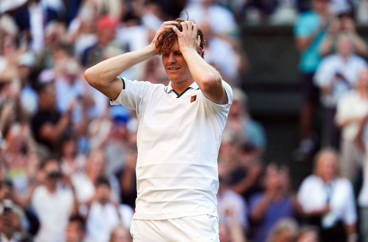 Sinner_HQ's tweet photo. Jannik Sinner #Wimbledon https://t.co/fRwY3wCJtv