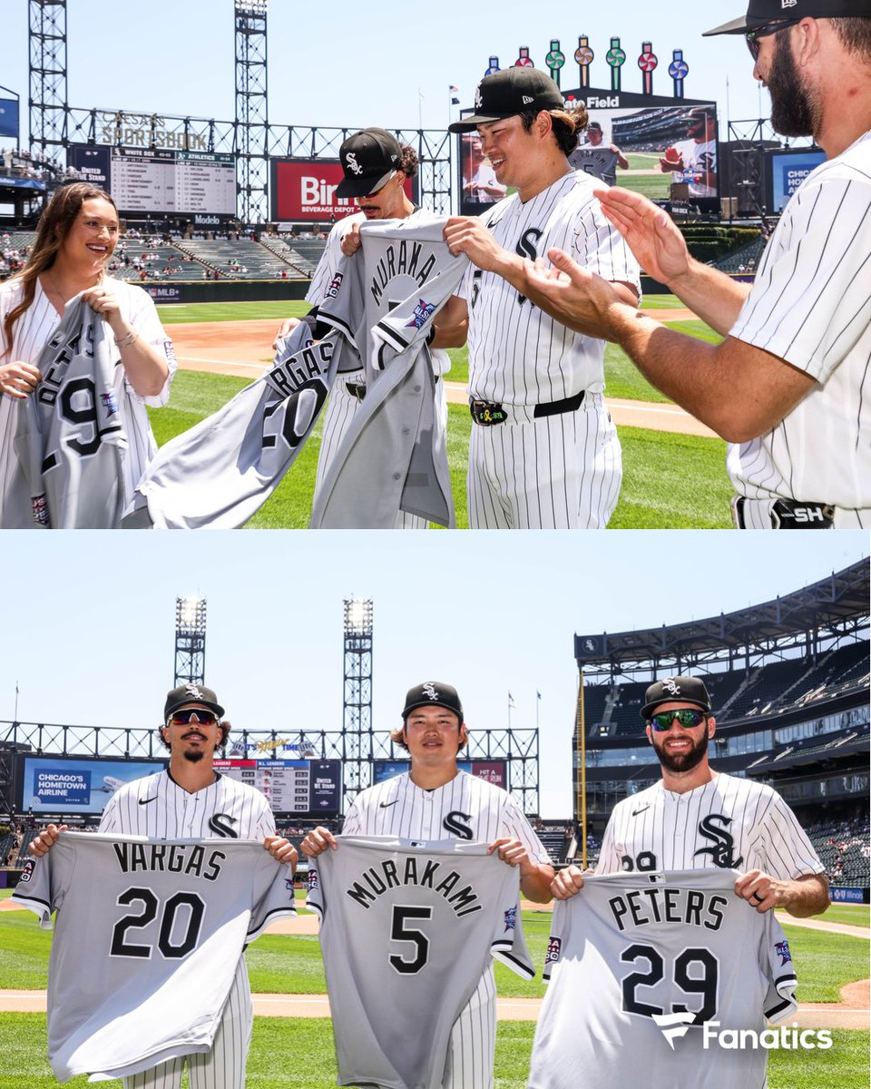 whitesox's tweet photo. Our All-Stars ⭐️ https://t.co/8Gpl9tvfuu