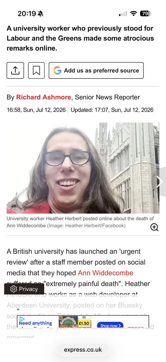 badsantauk's tweet photo. @aberdeenuni And people deny that Universities are a hotbed a vile left wing indoctrination, its proved time and time again that they are rotten to the core with it ! Disgusting, vile and unacceptable behaviour influencing young minds .. https://t.co/uGD0RhkPnN