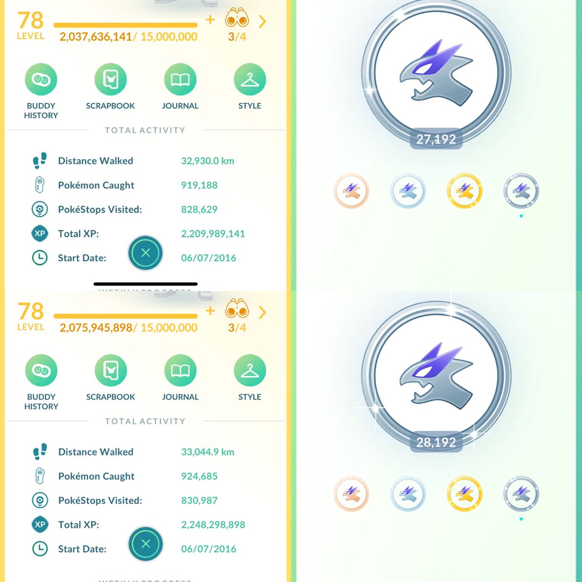 MrAvalanchePoGo's tweet photo. What a great week for Pokemon GO 
Was so nice to see everyone in the lobbies again. 
And global was a seriously great time, we managed to do around 400 raids in person total across both days! 
Then watching the football with everyone was a seriously good time! 

#pokemongo https://t.co/sfcRU9leZ8