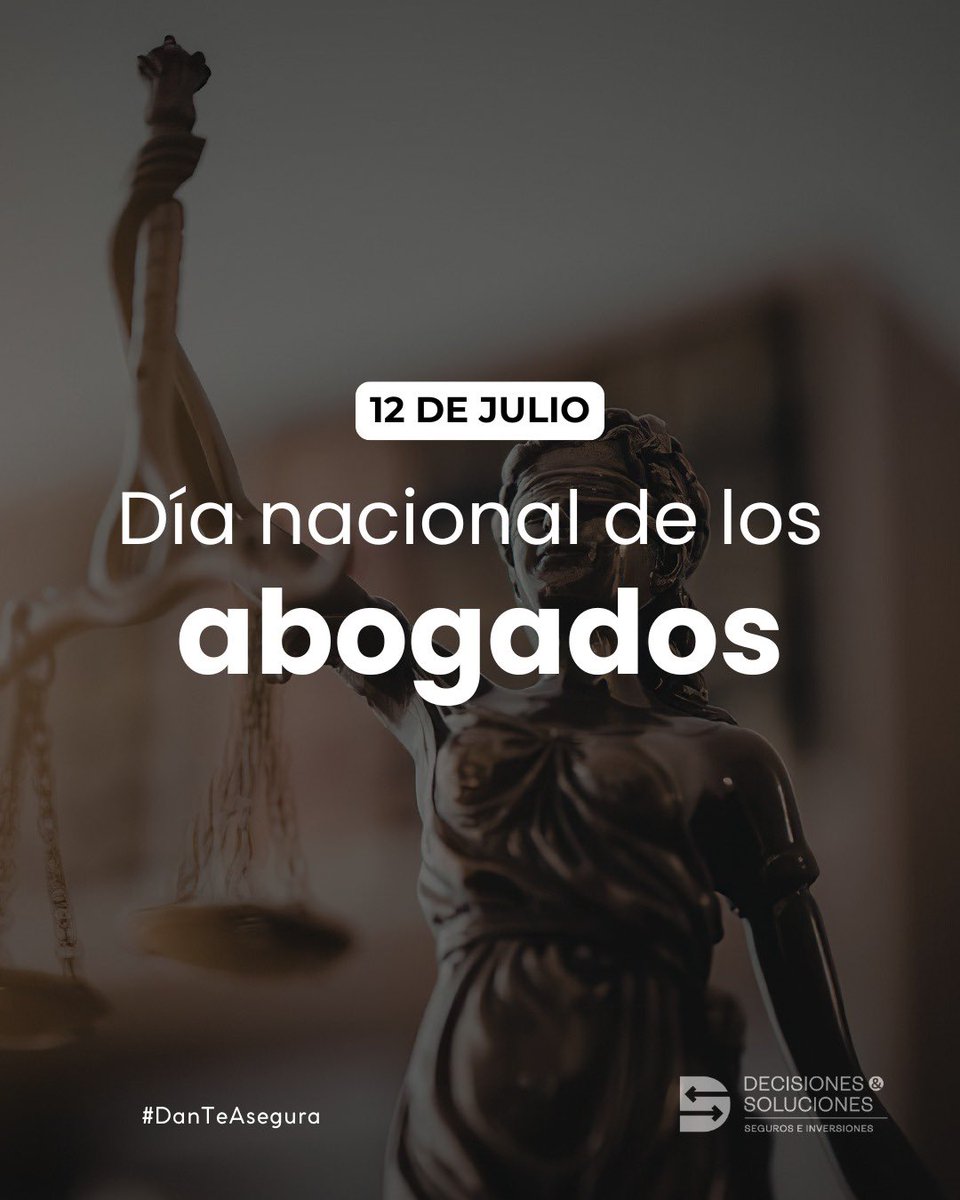 danteasegura's tweet photo. A quienes dedican su vida a defender el patrimonio, la libertad y los derechos de los demás…

Gracias por ejercer una profesión que exige preparación, responsabilidad y compromiso.

⚖️ ¡Feliz Día de la abogada y el abogado! #abogado #justicia https://t.co/e82viV1xql