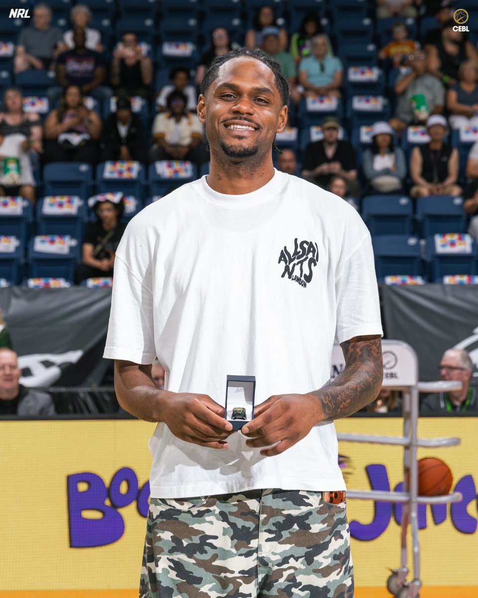 RiverLions's tweet photo. A HUGE day in the Den. 💍

WELCOME BACK, AJ! Today, he finally received his 2025 Championship Ring. Here's to what's still to come!

📺 WATCH LIVE: CBC Gem, CBC Sports, YouTube and CEBL+

#StillHungry | #PullUp https://t.co/cCHbPJ94K0