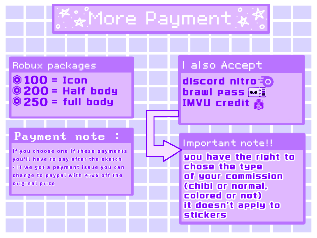 Hoh_Jackson's tweet photo. Commission Sheet | all informations are in there | more details in DM :3 https://t.co/rW6zEp4v5o