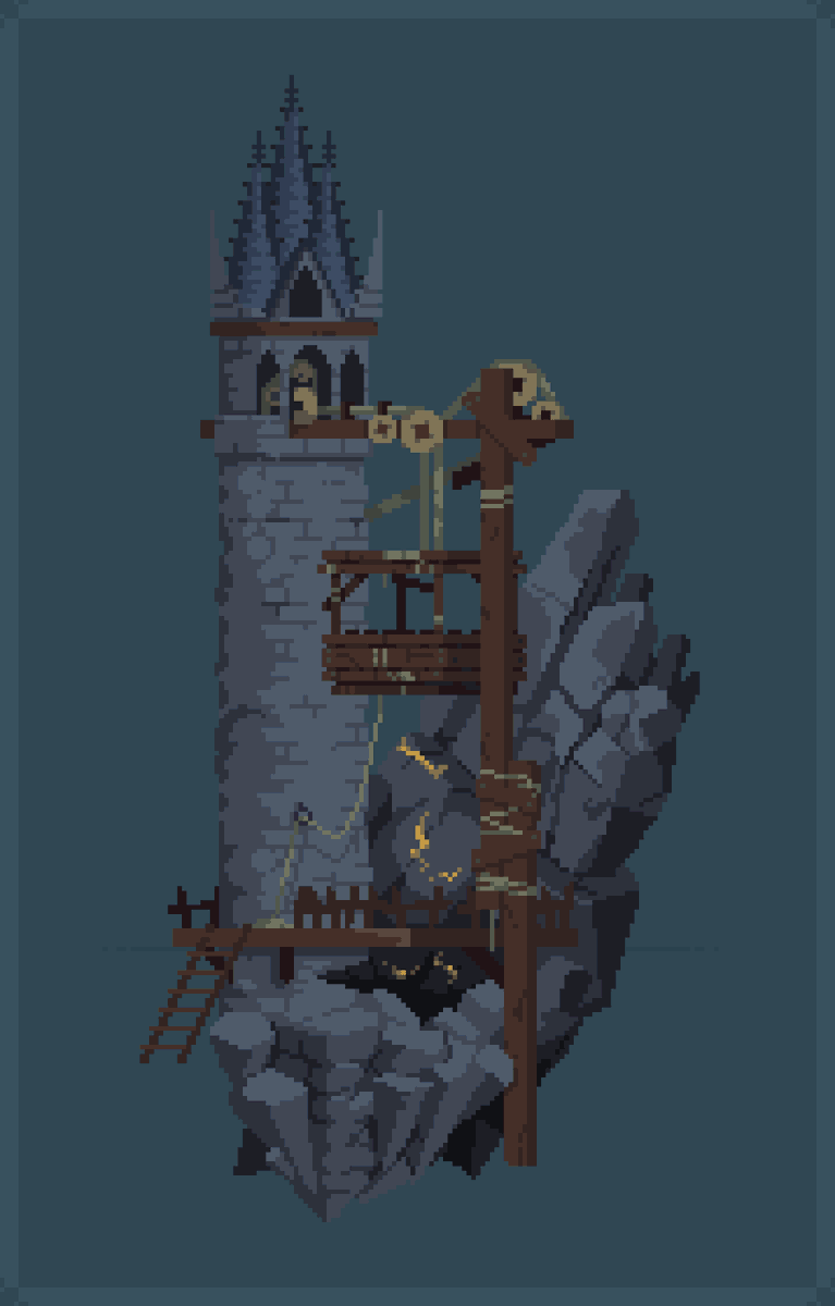 DemonsRevival's tweet photo. This mine upgrade took much longer than I expected, but I think this is where my pixel art style finally started to click.

#indiegame #pixelart #ドット絵 https://t.co/P5qQmC0ran