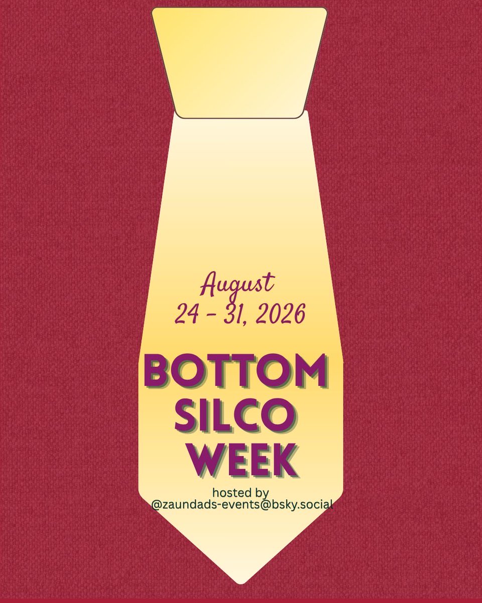ArcaneWeeks2026's tweet photo. Recently updated: #BottomSilcoWeek
๐๏ธ See the details for these and other theme events or submit an event to the calendar at the ๐s below
#arcane #leagueoflegends #silco #vanco #zaundads #silvik #jaylco #jilco https://t.co/M9Ucbt4cco