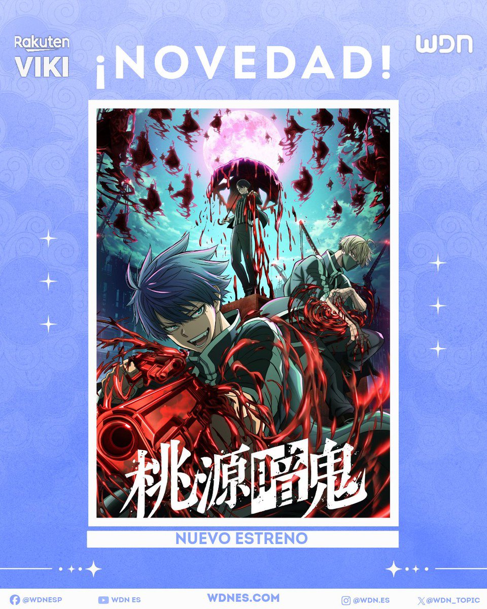 WDN_Topic's tweet photo. 📺 | Anime
El anime "Tougen Anki" ya se encuentra subtitulado en Viki México. #Anime #Remow #Viki #TougenAnki https://t.co/jcGVraVHUG