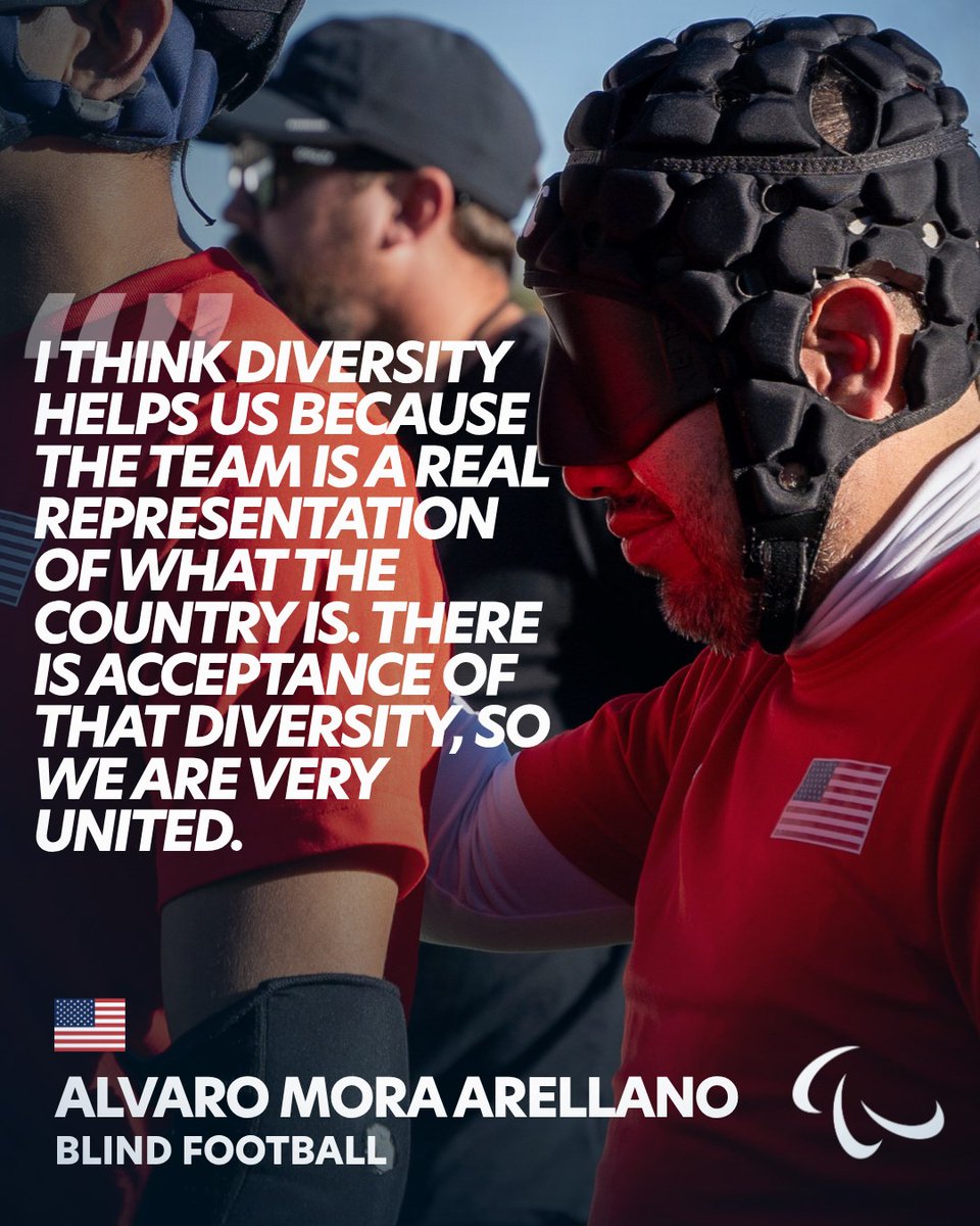 Paralympics's tweet photo. Building toward a historic moment ⚽🇺🇸

The USA #BlindFootball team is preparing for its Paralympic debut at LA28, aiming to make history on home soil and inspire the next generation of athletes with vision impairments. 💪🔥

Read more: https://t.co/crRTr2RAVN

#Paralympics https://t.co/qOgrArtr4M