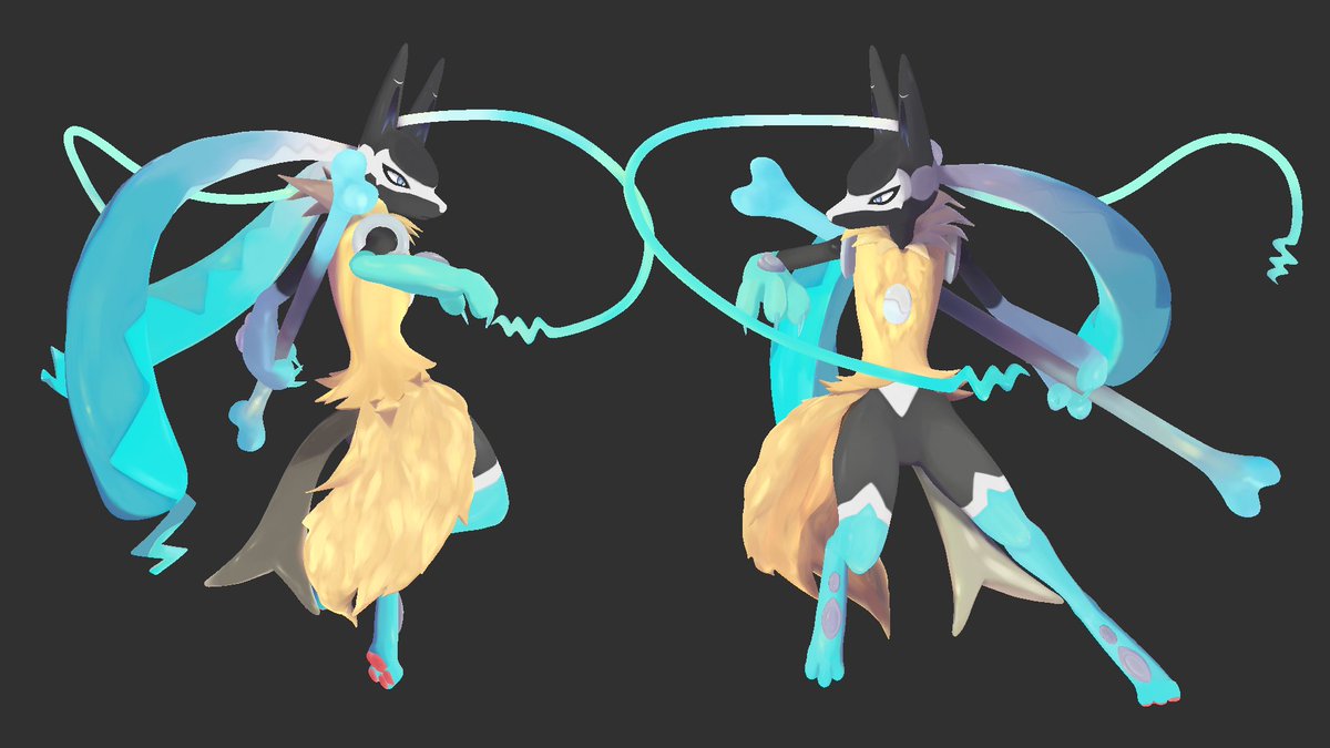 LexCairoHusky's tweet photo. Another angle of the Lucario Z - fanart
#Pokémon #zbrush #fanartㅤㅤㅤㅤ https://t.co/npN72v0c5M
