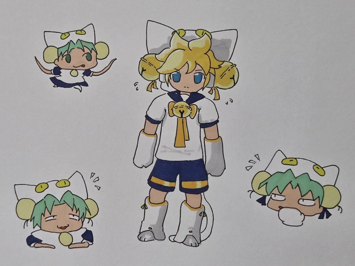 KirararaNyo's tweet photo. #でじこ #鏡音レン https://t.co/ZQwFPlCwuy
