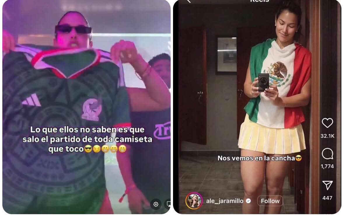 LIANMEN's tweet photo. @TVNotasmx Se puso la camisa y la bandera un día antes para burlarse de la selección 🙄🤦♀️😂
#FueraAlejandraJaramillo
#Univision
#Burla
#Mexico https://t.co/XneCwvf0wL