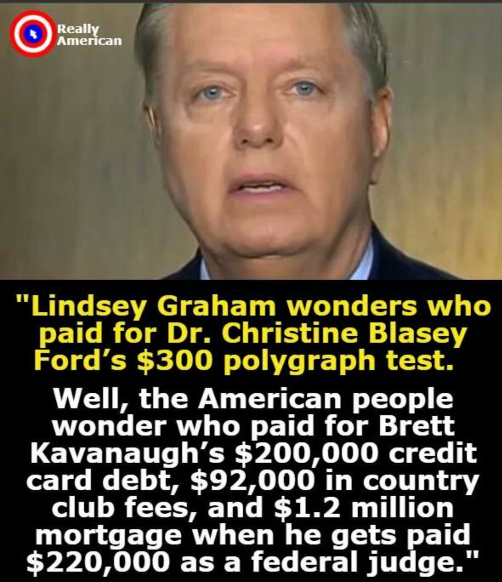 dollymad1812's tweet photo. @TheAtlantic @anneapplebaum LINDSEY GRAHAM SUPPORTED, PLATFORMED AND ENABLED RAPISTS AND PEDOPHILES WHO ARE STILL IN CHARGE OF WOMEN’S BODIES! #GOPRAPISTS https://t.co/AbHeytwfQ4