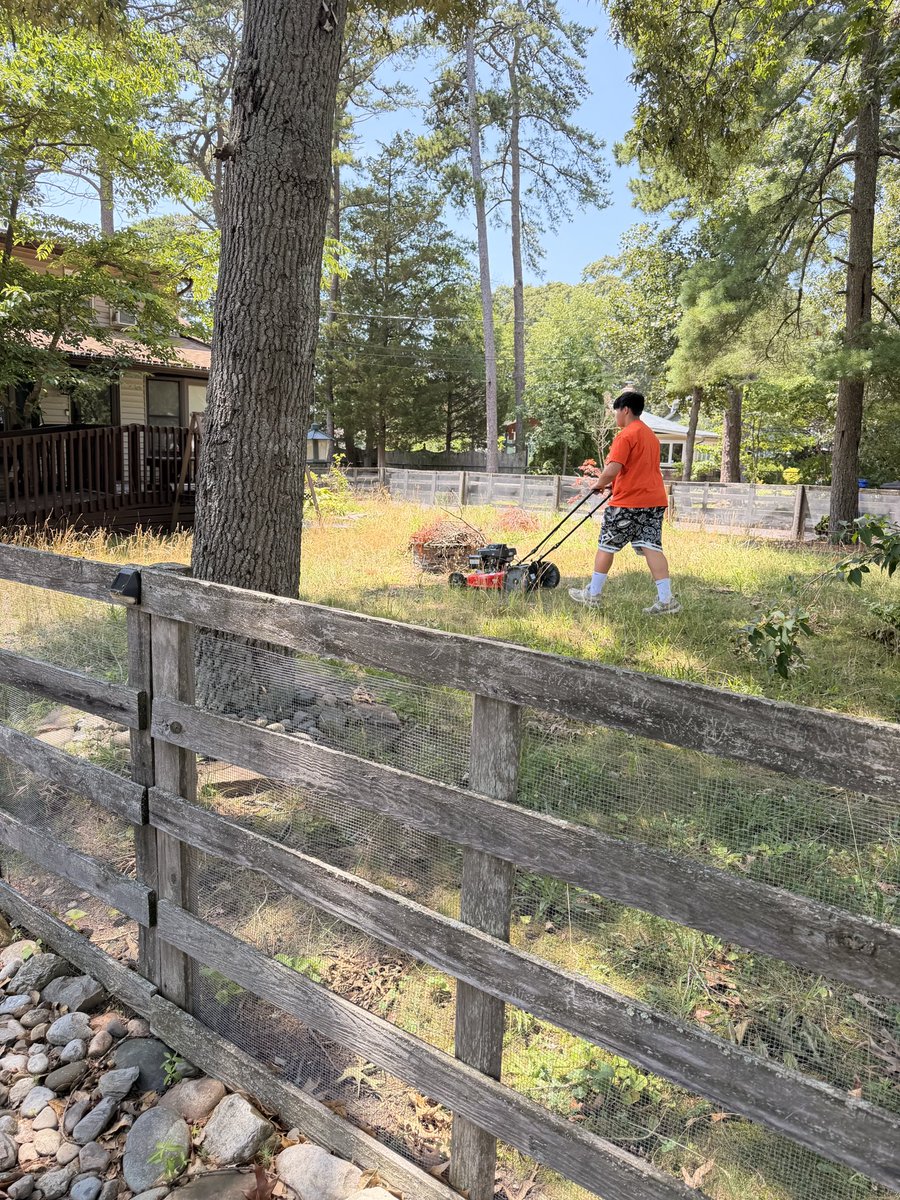 iamrodneysmith's tweet photo. Raeli B from Toms River, NJ who is taking part in our 50 yard challenge mowed another lawn! Lawn 20 for a hero , a veteran . https://t.co/OvbRtzrEbL
