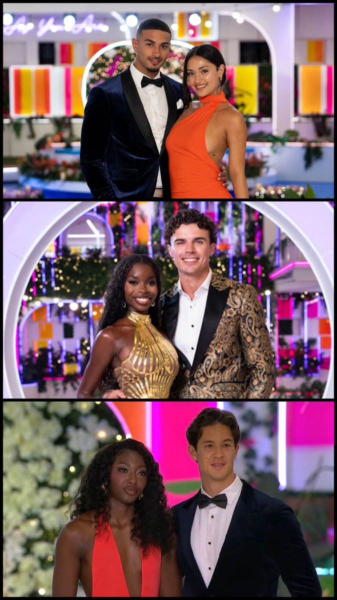 just_westy_'s tweet photo. Winners                          Runners up 
#loveislandusa https://t.co/ZkNKretrN6