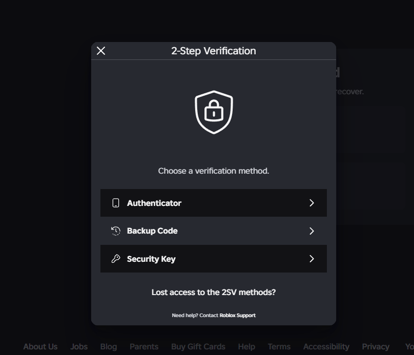 YoArverEye's tweet photo. I recently lost my roblox account randomly when I got logged out of all devices, When I try to log back back in, it asks me for authenticator and backup codes which I don't have because of my new phone, I Tried roblox support and they say that they removed the 2FA but they didn't https://t.co/ncFvgNLUly
