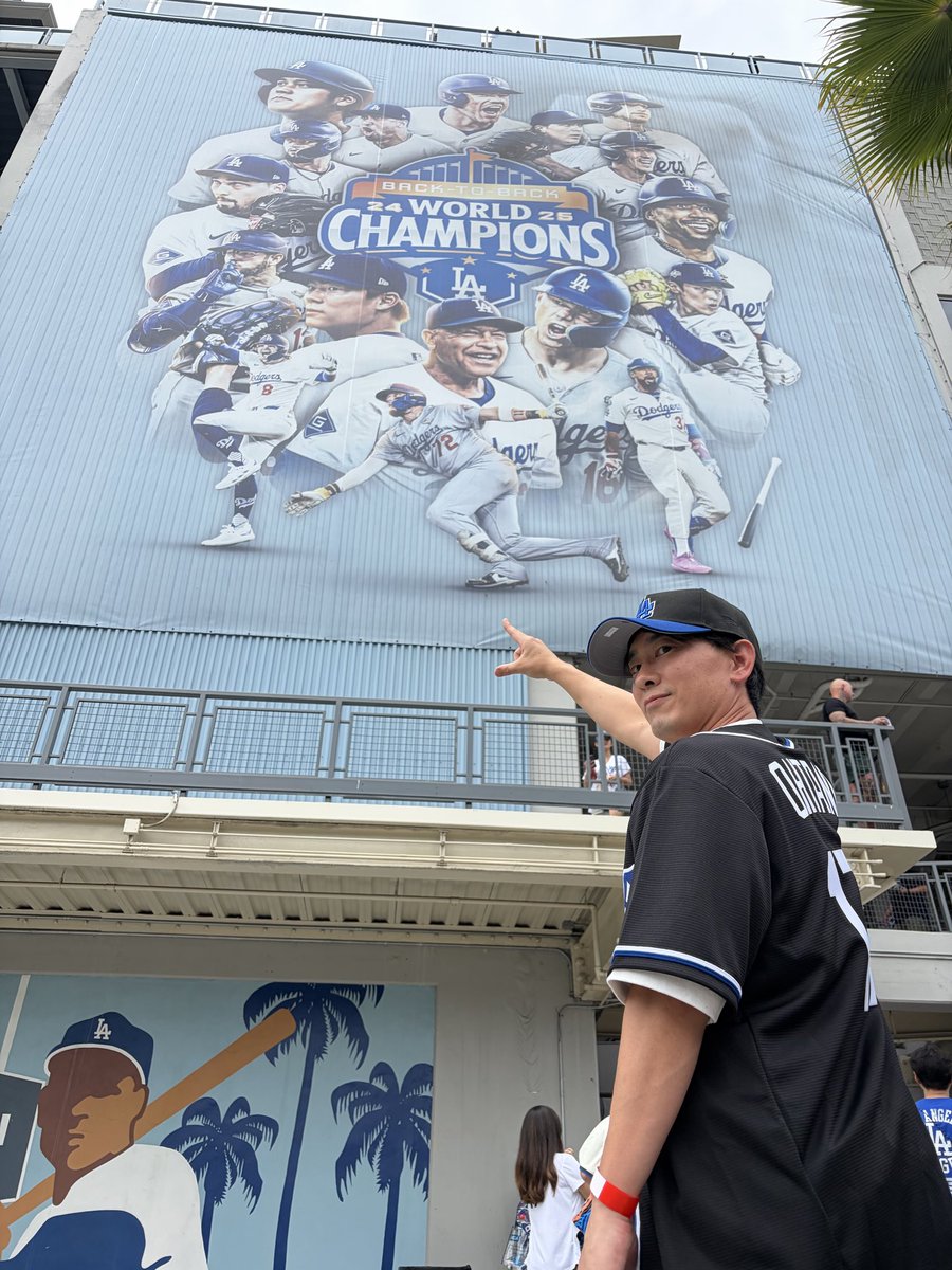go928's tweet photo. ドジャースタジアム https://t.co/Xilf9fZVGq
