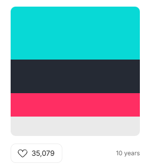 theresocks's tweet photo. why the hell does this color palette i found uploaded 10 years ago have the same exact color scheme as kris???#deltarune https://t.co/yDU7CkT6kV