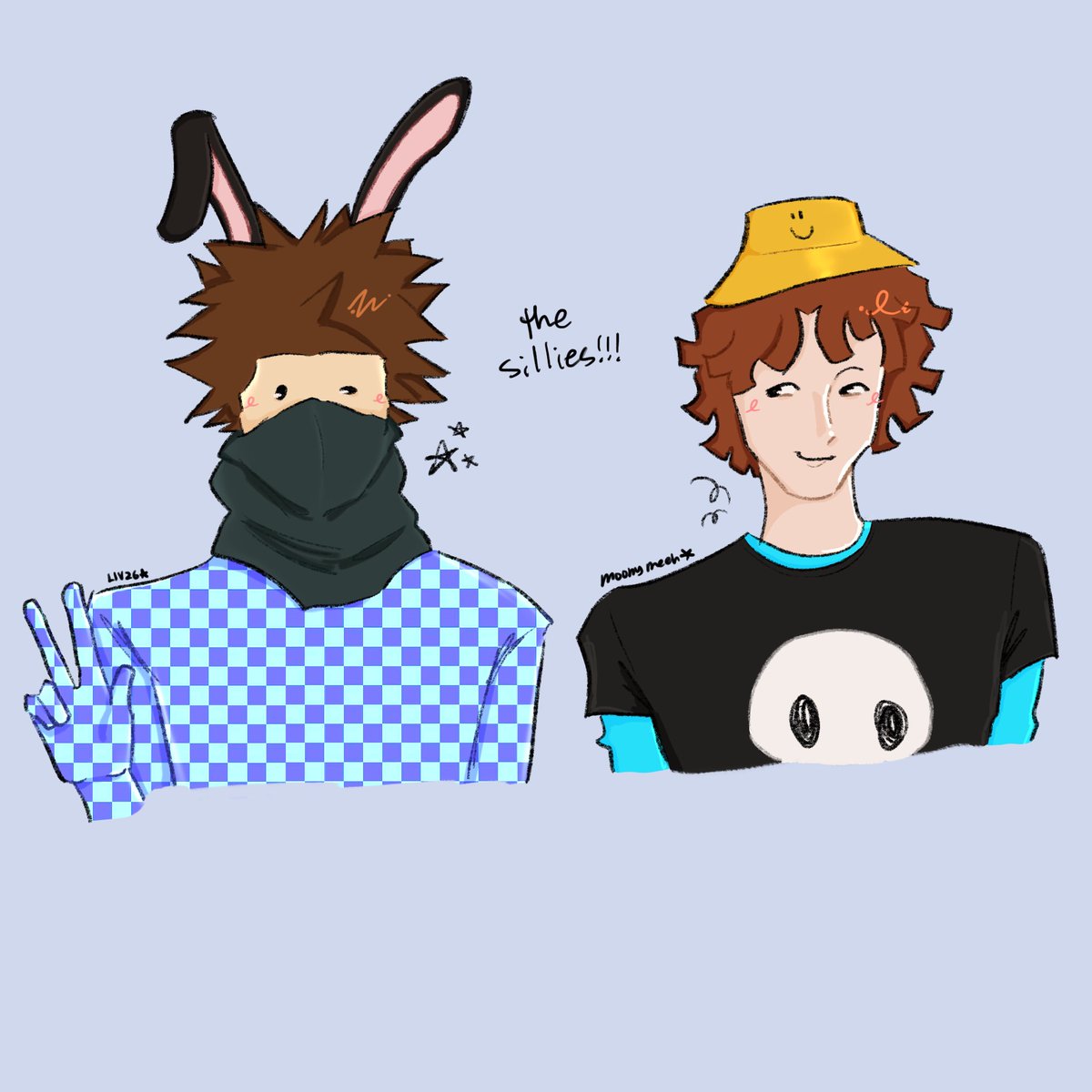 moonymeeh's tweet photo. chase n bandi :3 im gonna start drawing more bandi lolol https://t.co/AayTU7d61U