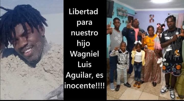 Libertad12021's tweet photo. 🇨🇺 Libertad para Wagniel Luis Aguilar, preso político y manifestante de las protestas del 11J. No lo dejemos solo. Exijo su liberación inmediata. ¡Wagniel es inocente! https://t.co/bfaH8KYQtM
