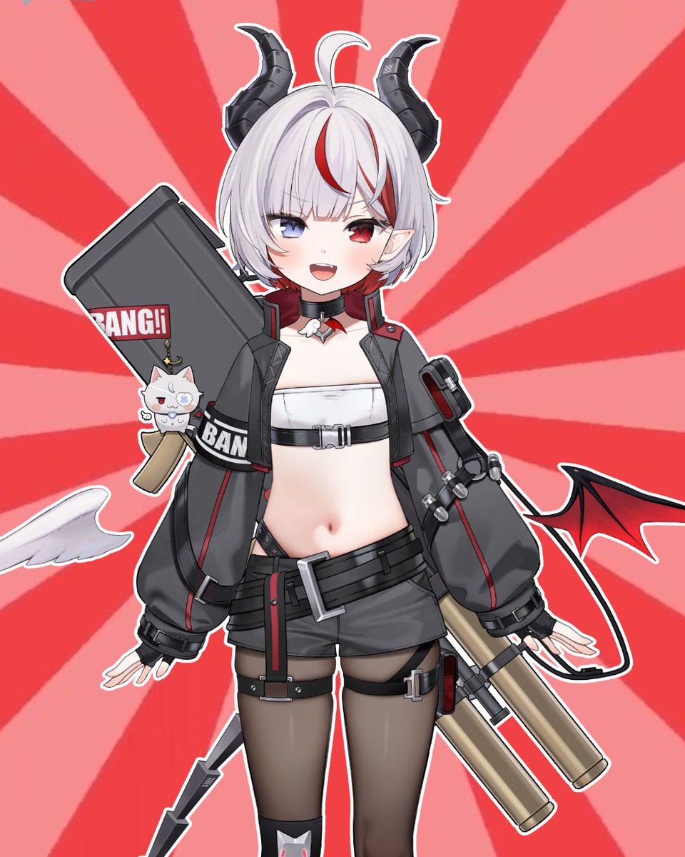 Remilia_Nephys's tweet photo. it's ur cutest demolisher overlord!!! 
I love bombs, rockets and most importantly 
EXPLOSIONNNNNNNNNNNNNNNNNNNNNNNNNN!!! https://t.co/wWRHk4VZPd