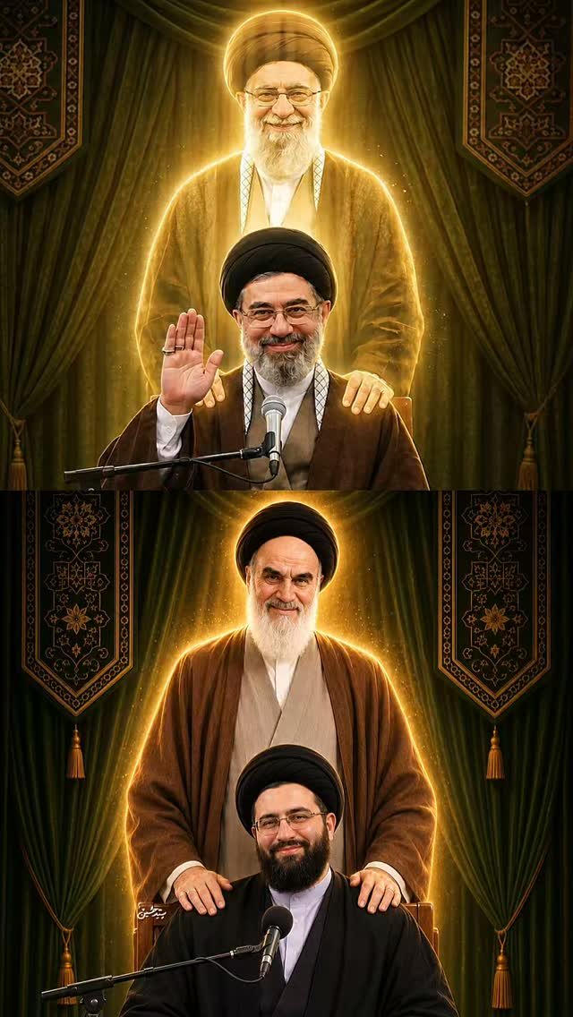 faratarfand's tweet photo. هم خامنه‌ای جوان داریم
هم خمینی جوان
#خمینی_جوان https://t.co/faX7pchNko