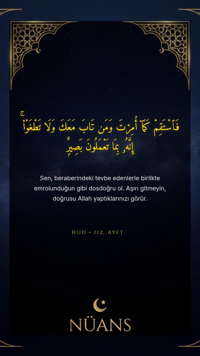 GetNuans's tweet photo. Rüzgara göre yön değiştirenlerin, çıkara göre esneyenlerin dünyasında; sarsılmaz bir dürüstlük en asil karakter mimarisidir bremın... 🌧️

Çizgini jilet gibi düz tut... ✨🤲
#Nüans #Ayet #Huzur https://t.co/nqGX85VWxe