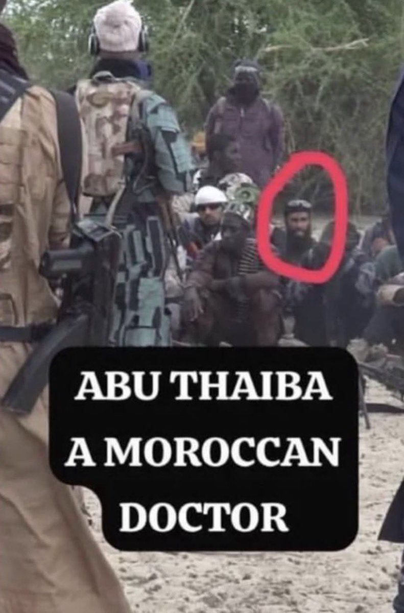 Edenlife9's tweet photo. A Moroccan doctor and a Palestinian trainer are part of the ISWAP (Boko Haram) army. They travelled thousands of miles to join the Muslim ummah in West Africa. This is similar to how Muslims from Europe enrolled into the ISIS network.

Christians, please unite against Islam. Don’t wait like the Crusades that were delayed for 700 years.