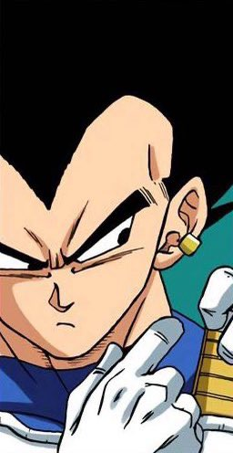 OujiSaiyanPride's tweet photo. "Heh. Your puny god would not get it. I bet you're blind so let me show you how I got it" 

The prince points to his ear. There is a small earring there.

"From there, you can deduce yourself how I reached to such level."

-- https://t.co/MTSJK3wMRl