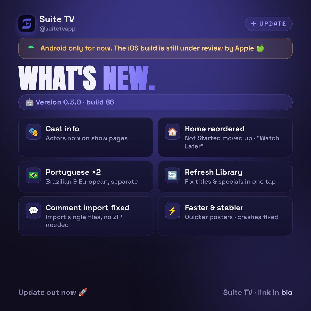 Suite TV tweet media