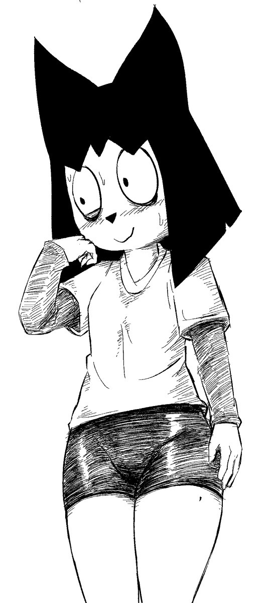 EmotAngel's tweet photo. Mini shorts supremacy!!!!! #art https://t.co/b2lRPiWLP7