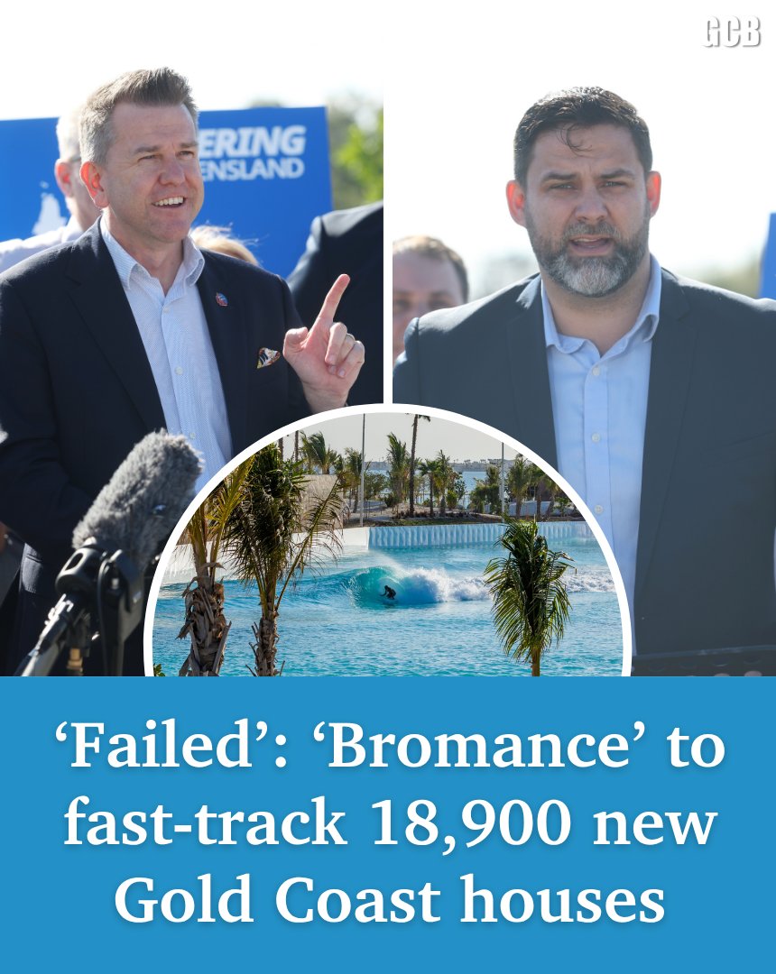 GCBulletin's tweet photo. Southport’s Priority Development Area has been declared a failure, with the state government and council now creating urgent reforms to fast-track thousands of new homes. 
@GCS_Pottsy #GoldCoast
Inside the 'bromance': ➡️ https://t.co/Wq0D1W2iSM https://t.co/l1i0Zey3gD